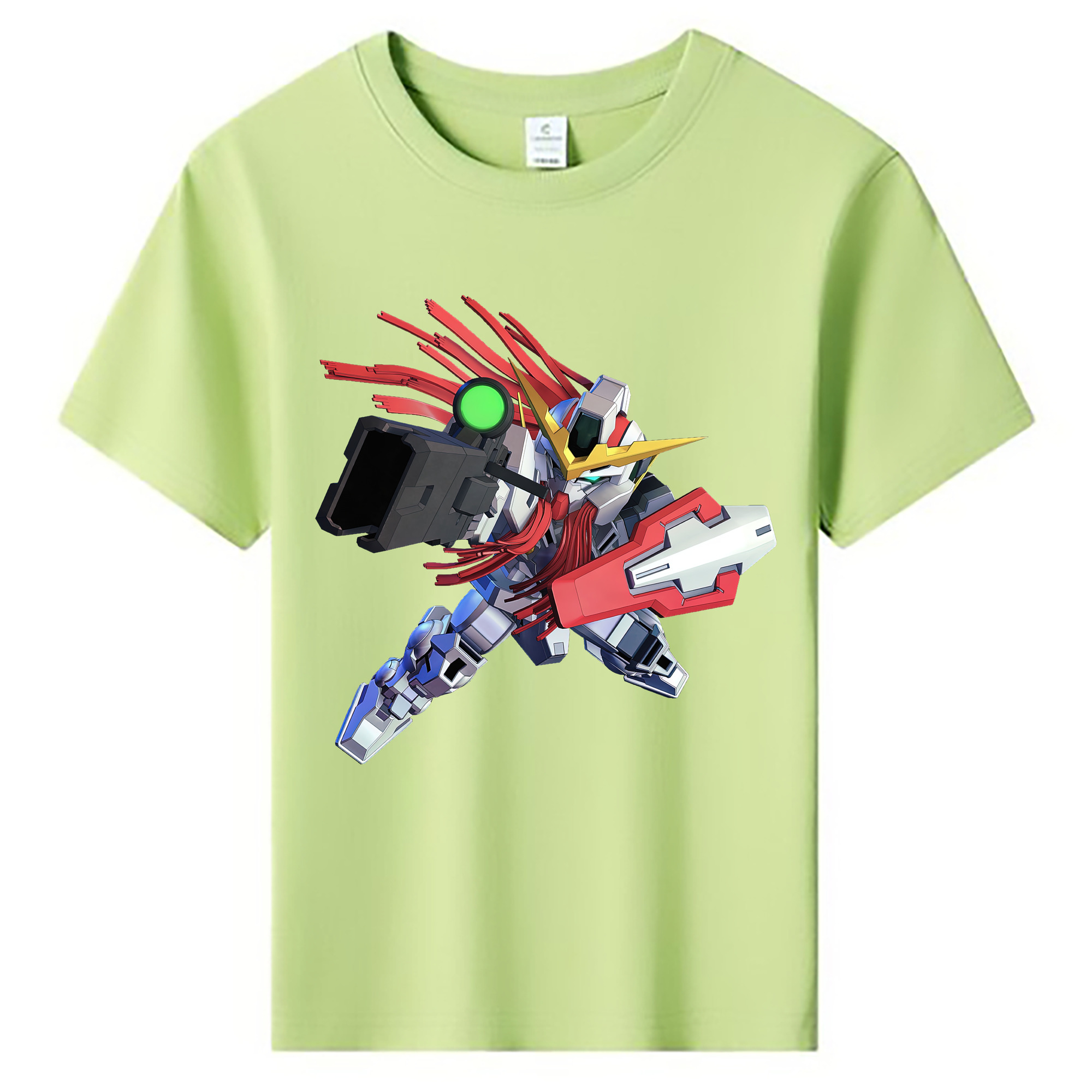 （画像用） 機動戦士ガンダム Mobile Suit Gundam 綿100％キッズTシャツ（フロントプリント）